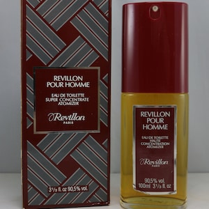 Vintage Revillon Pour Homme Eau de Toilette Haute Konzentration Zerstäuber Herren Köln Selten