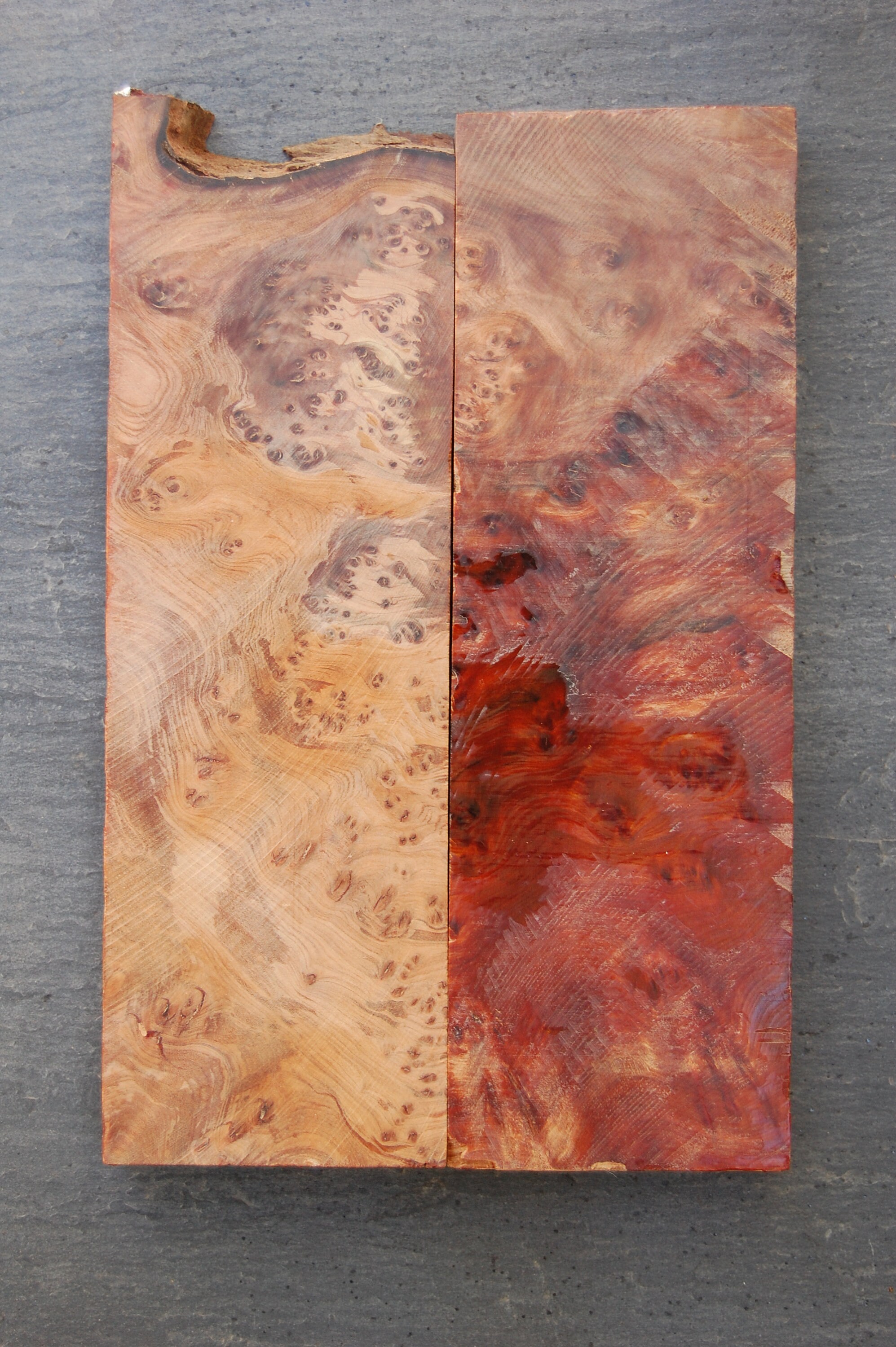 Rare Alligator Juniper Burl Wood Knife Scale Stabilized Book - Etsy