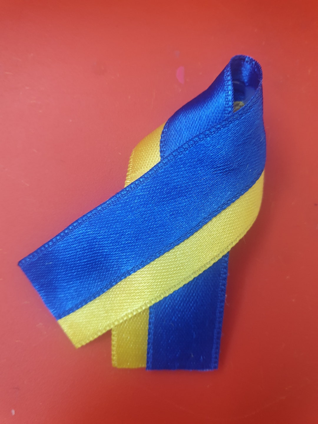 Ukraine Ribbon Support Support Ukraine Ribbon Pin Badge - Etsy
