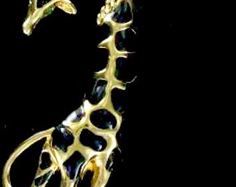 Huge Vintage Giraffe Animal Brooch Pin Jewelry, Large Giraffe Pins For Suit Jacket Coat Gown Brooch Women Ladies Casual, Curtain Tie Backs