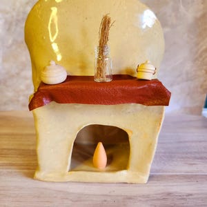 Ceramic Fireplace Incense Holder