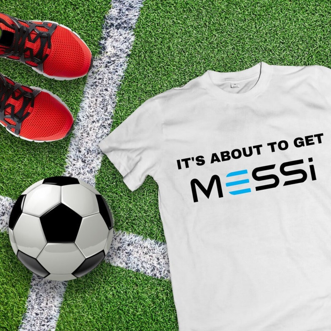 Lionel Messi Soccer Shirt Soccer Argentina T-shirt Messi - Etsy