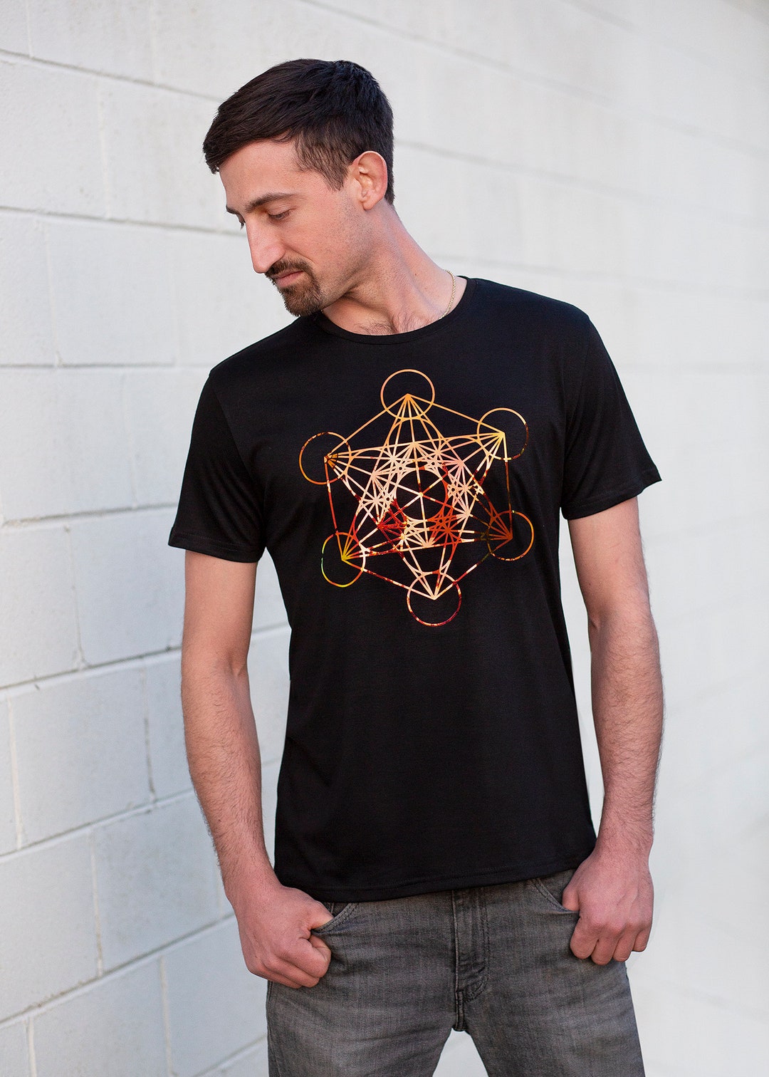 Hadron Shirt in Black Print