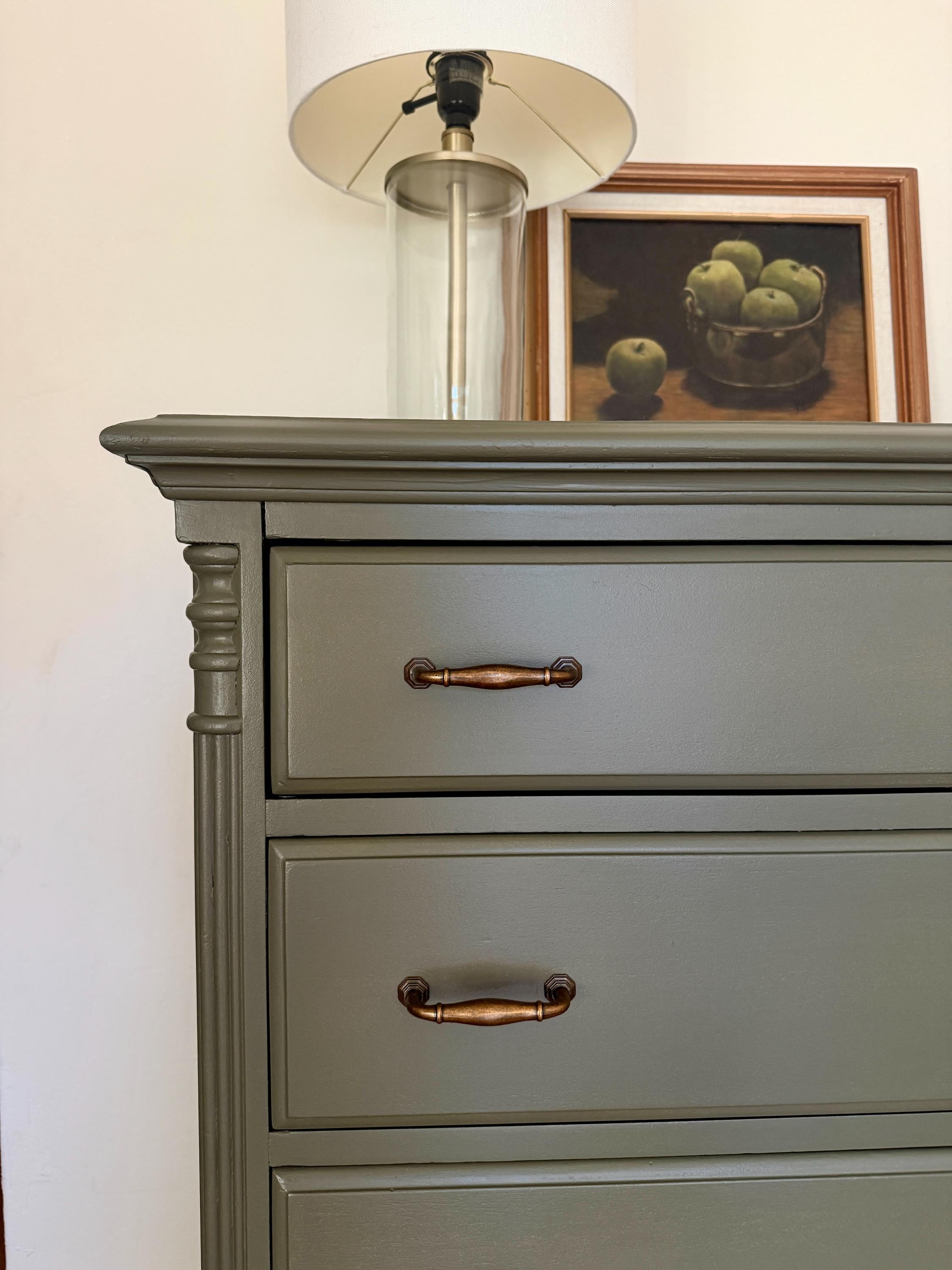 moss green dresser Karin Moss Green Tulipier Wood Dresser Ebanisteria Roberto Gambella