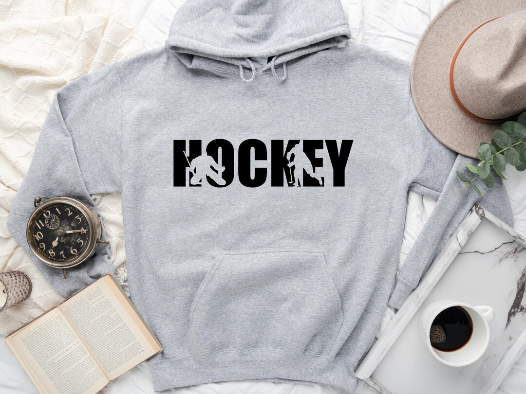 Hockey Hoodie, Ice Hockey Hoodie Sweatshirt, Hockey Player Hoodie