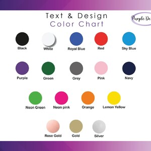Puede incluir: Carta de colores con 15 colores diferentes, incluyendo negro, blanco, azul real, rojo, azul cielo, morado, verde, gris, rosa, azul marino, verde ne&oacute;n, rosa ne&oacute;n, naranja, amarillo lim&oacute;n, oro rosa, oro y plata.