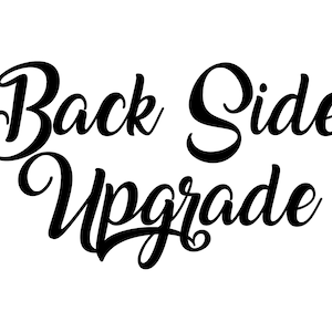 Backside Upgrade