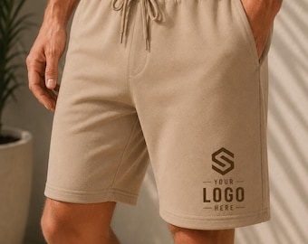 Custom Logo Shorts, Personalized Lounge Shorts, Men’s Casual Shorts