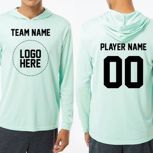 Custom Performance Lightweight Hoodie Dri Fit Shirt Hooded Long Sleeve Performance T shirt Team Fun Shirt Sports Hoodie Quick dry Hoodie Etsy