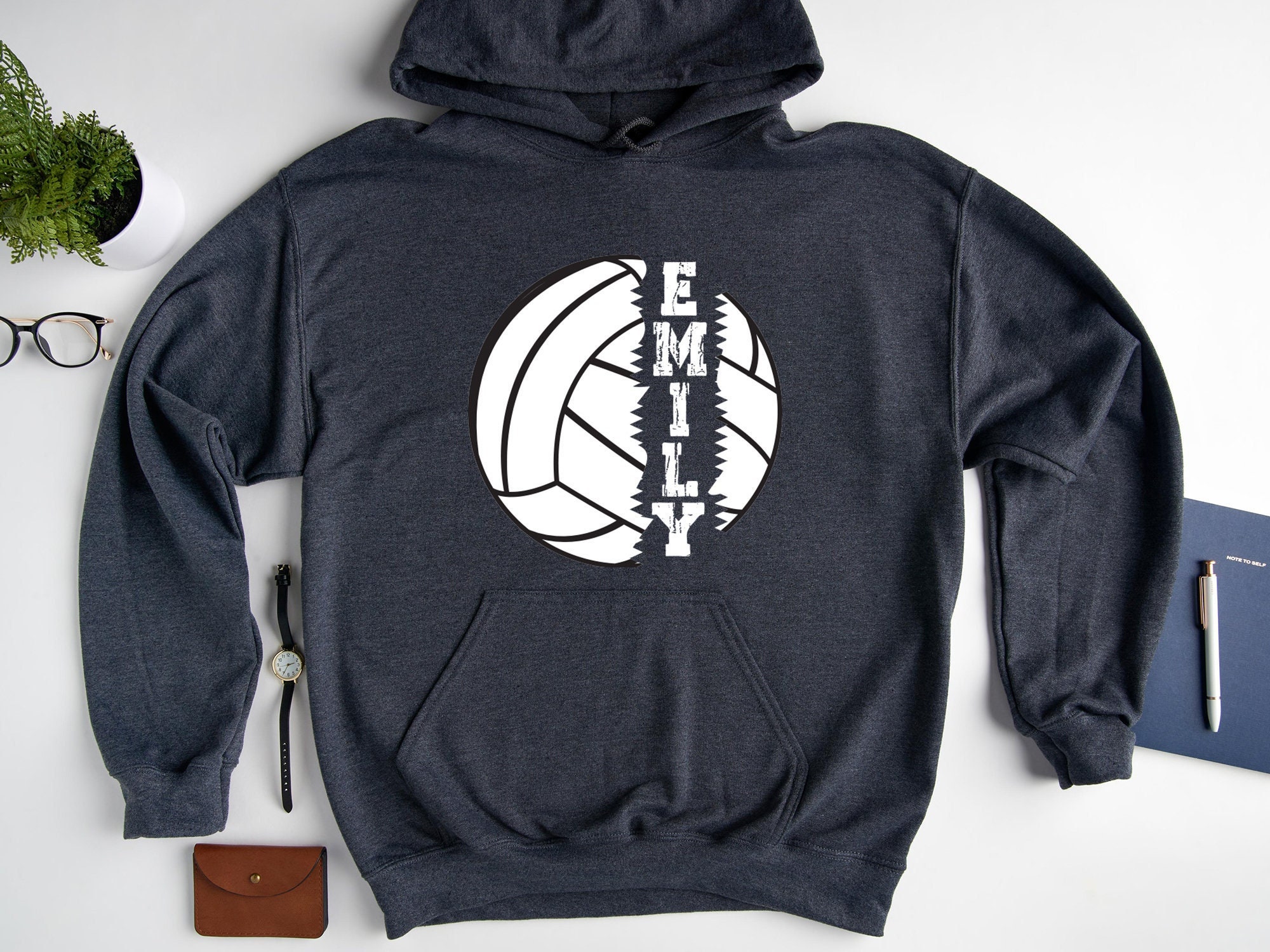 Custom Volleyball Sweatshirt Volleyball Hoodie for Player Etsy