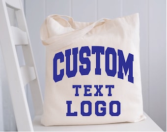 Customized Tote Bags for Everyday Use - Personalized with Your Name, Quote, or Design - Perfect Gift Idea for Friends and Family