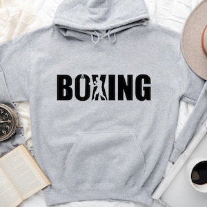 Boxing Hoodie Sweatshirt, Boxer Hoodie, Boxing Lover Gift, Boxing Sweatshirt, Boxing Lover Hoodie, Gift For Boxer