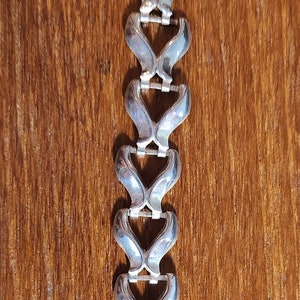 Pulsera de plata vintage