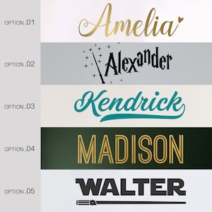 Custom Name wall Decal/Best selling items/Girls name sticker/Personalized Decal/Nursery Baby Name Decal/kids name sticker/Gift/Made in USA