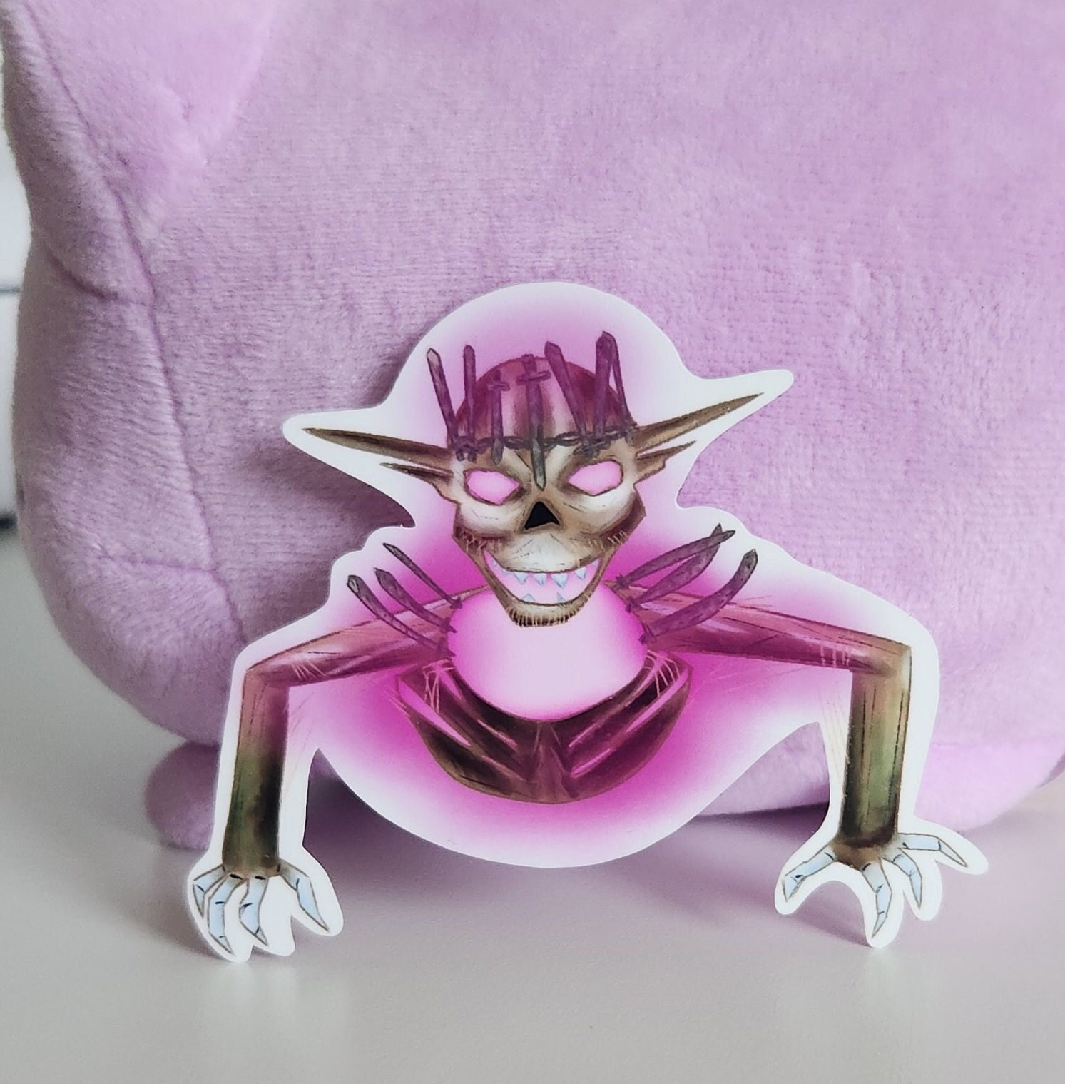 Valheim Yagluth Boss Sticker Die Cut Water Resistant Scratch