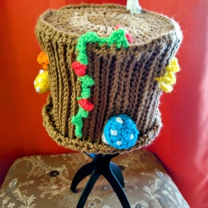 Tree Stump Mushroom Hat