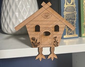 Baba Yaga Plant Treehouse Shelf Decor - Bring Magic into Your Home!