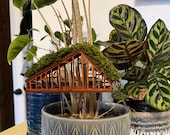 Folklore Inspired Cabin Plant Treehouse