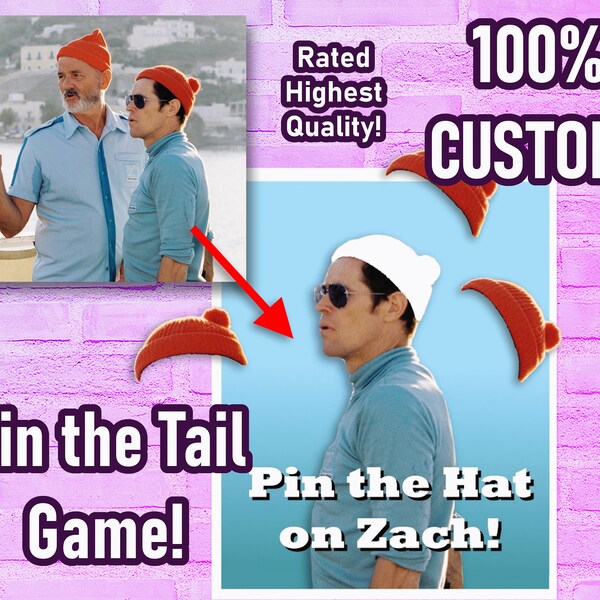 Pin the Tail Adult Game Etsy
