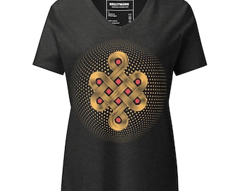 Endless Knot- Women’s relaxed v-neck t-shirt