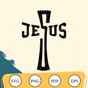 Jesus SVG: Christian Believe Quote (Digital Download)