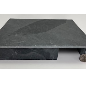 Medium Open Back Slate Hide 10x8x2.5&quot; for Fish, Snake, Reptile, Turtle, Bearded Dragon, Aquarium, Gecko, Cichlid, Pleco