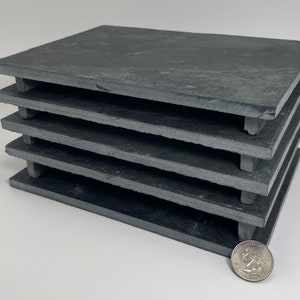 Slate Hiding Condo Cave for Pleco Aquarium Fish Tank Decoration