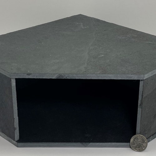Slate Cave Hide 10x10x4.5 for Fish / Snake / Reptile / Etsy