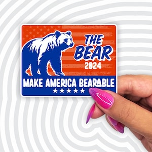 The Bear 2024 Sticker | Funny Sticker, Vinyl Sticker, Laptop Sticker