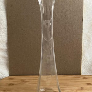 Art Deco Glass Vase - Etsy