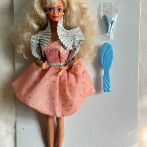 Peach Pretty Barbie 1989 VTG 1989 Barbie Peach Pretty Special