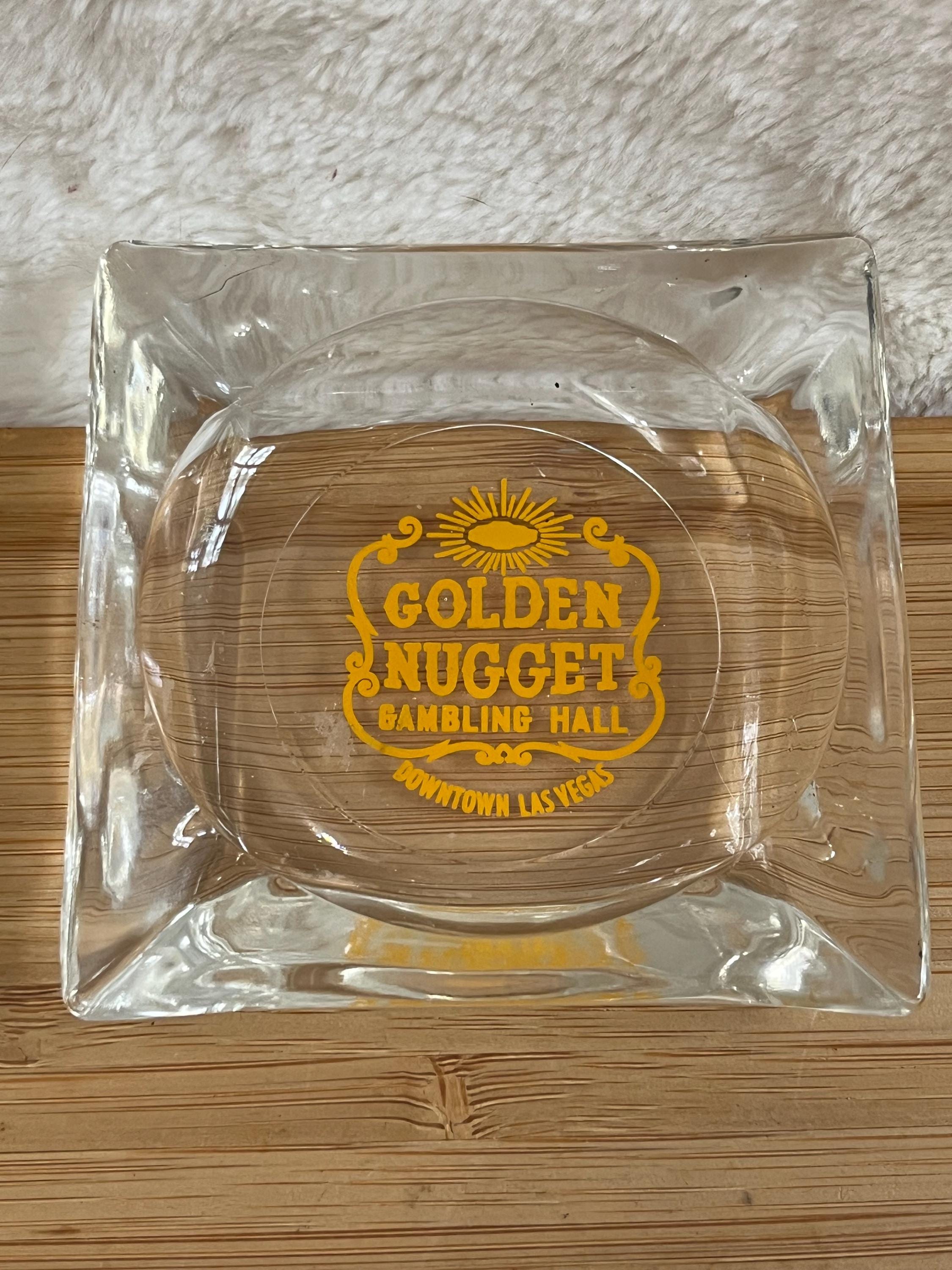 VTG 1960s Golden Nugget Gambling Hall Casino Las Vegas Sqaure 