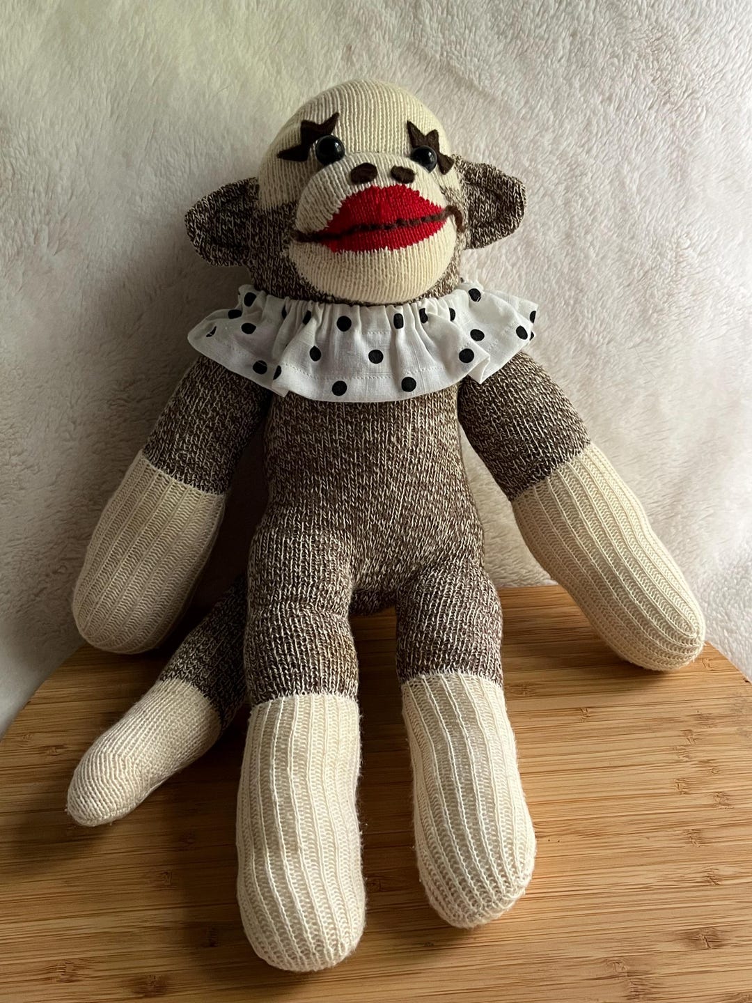【USA vintage】sock monkey ソックモンキー 猿 ぬいぐるみ Amazon.co.jp: ソックモンキービンテージ ぬいぐるみ 人形 45