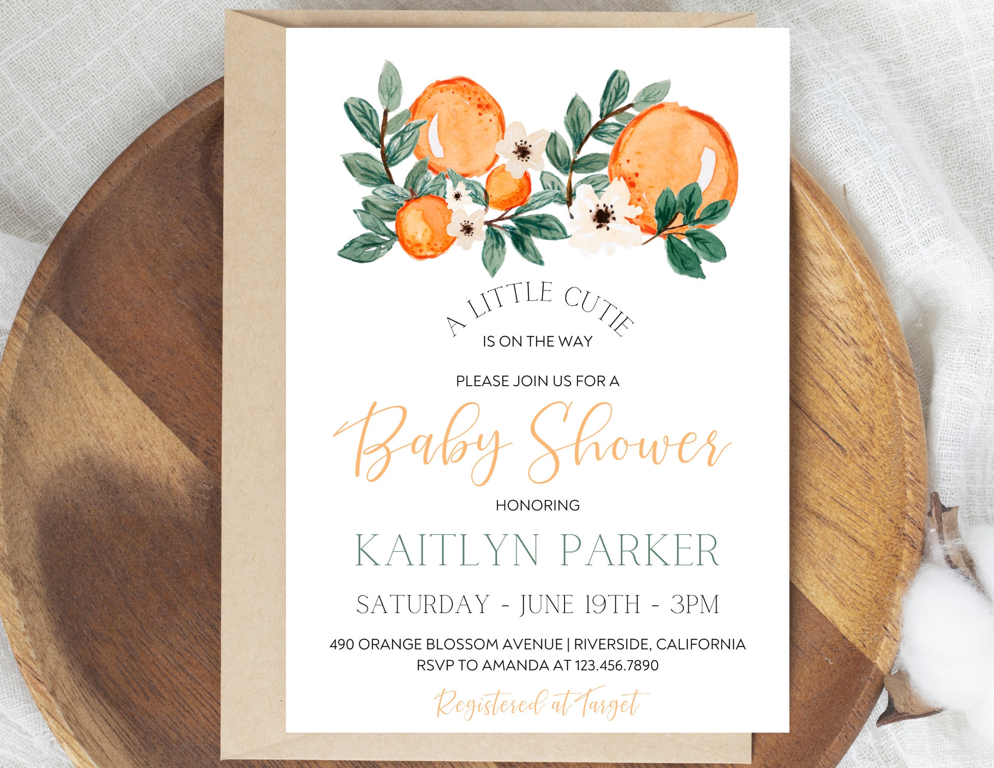 Cutie Baby Shower Invitation Cutie Baby Shower A Little Cutie Little