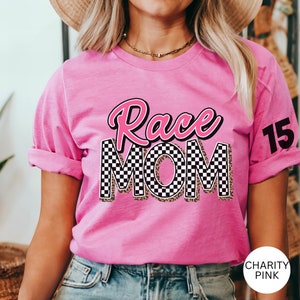 Leopard Race Mom Shirt, Mama Race Shirt, Race Day Tee, Race Day Vibes, Race Season, Gifts for Racing, Motocross T-Shirt, Sports Mom Gifts