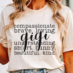 Shirt for Gigi, Gigi Sweatshirt, Grandma Shirt, Gigi Shirt, Gift for Grandma, Nana Shirt, New Grandma Gift, Gift for Grandmother