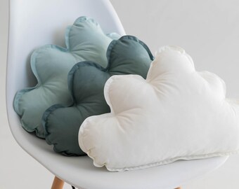 Set of 3 Cloud Pillows, Kid's Room, Decorative Pillows, Kids Pillows, Gifts for Kids