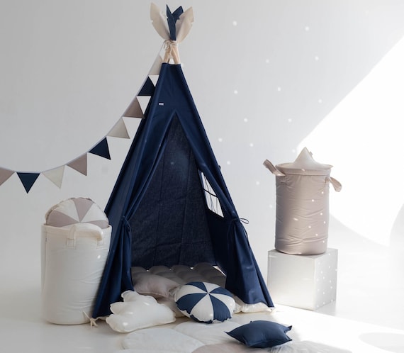 Teepee Tent Floor Mat, Teepee Tent for Kids, Kids Teepee, Teepee Tent,  Play Tent, Tent for kids