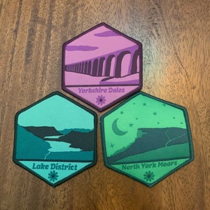 3 National Park Badges