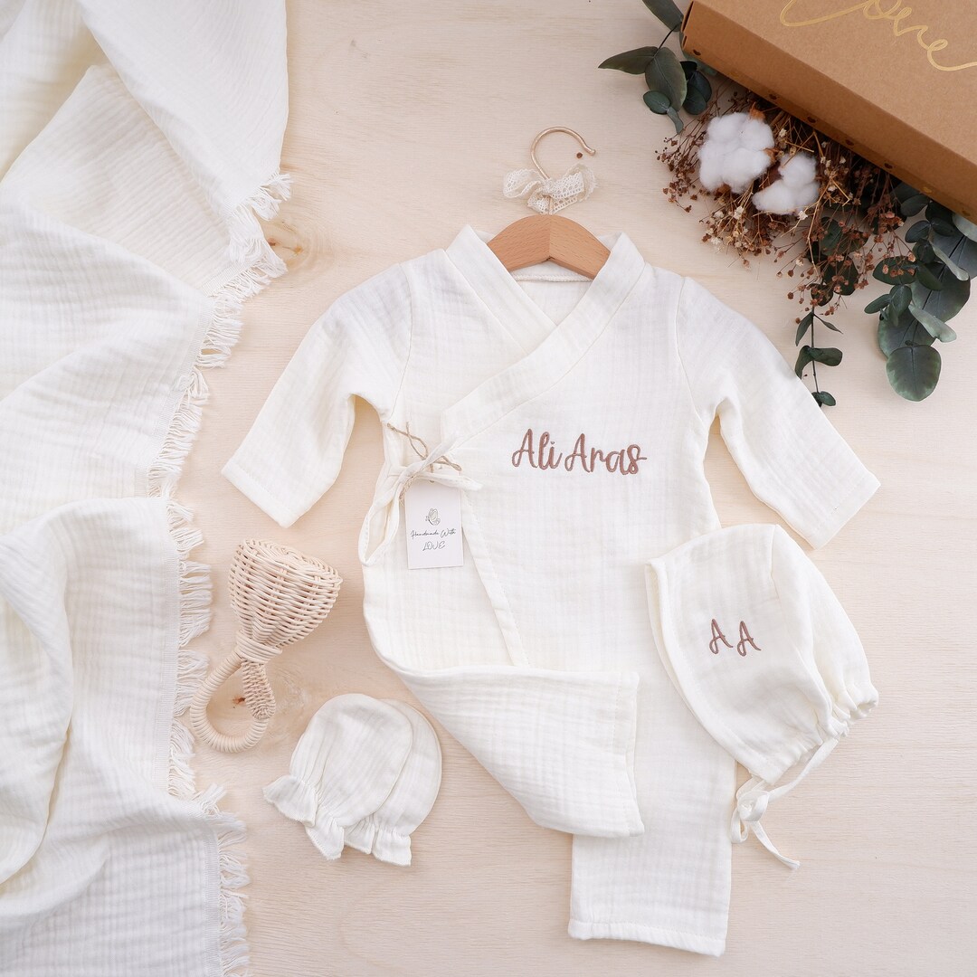 Personalized Coming Home Outfit,newborn Boy Coming Home Outfit, Customized Baby Boy Hospital