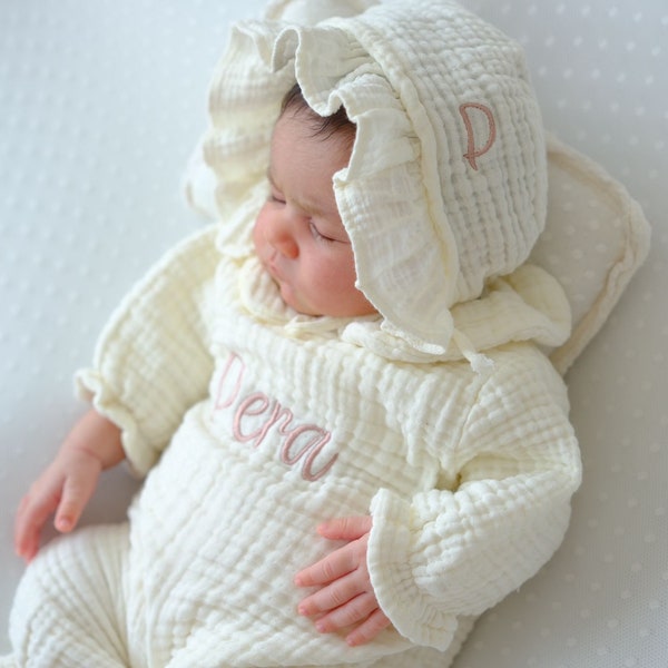 Customized Baby Girl Hospital Outfit Etsy