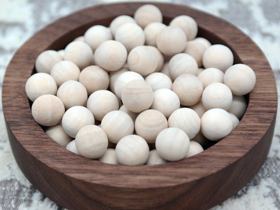 Wooden Balls for Crafts, Unfinished Round Wood Balls, 1/2 Inch Diameter Wooden  Balls, for Crafts and DIY Projects, Small Wooden Balls 