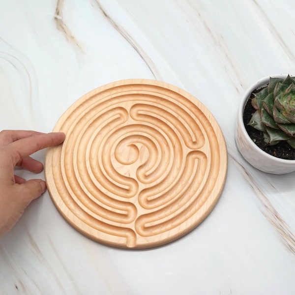 Breathing Tool, Meditation Labyrinth, Peace Corner, Finger Labyrinth, Montessori Peace, Breathing Board, Handheld Labyrinth, Hand Labyrinth