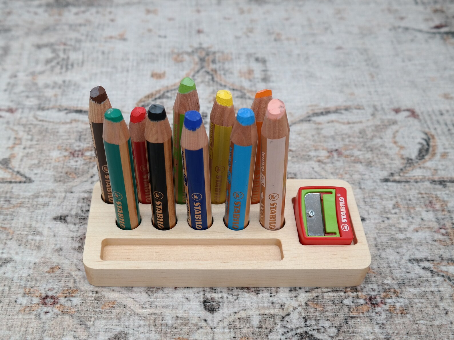 Montessori Pencil Holder montessori Toys Toddler Montessori Etsy