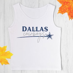 Dallas Cowboys Tank Top | Dallas Cowboys Football | Football Season | America&#39;s Team | Cowboys Star | Autumn | Football Game | Game Day