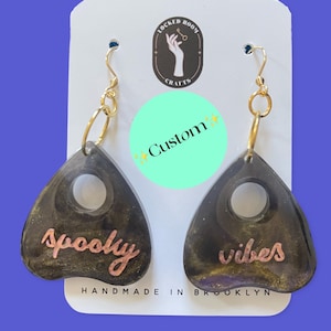 Spooky Vibes Planchette Earrings