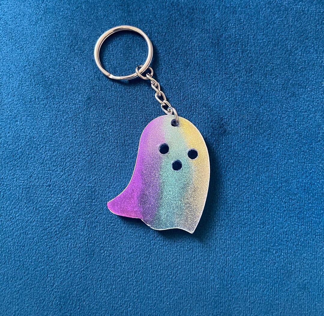 Ghost Keychain - Custom - Etsy