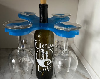 Wine glass holder