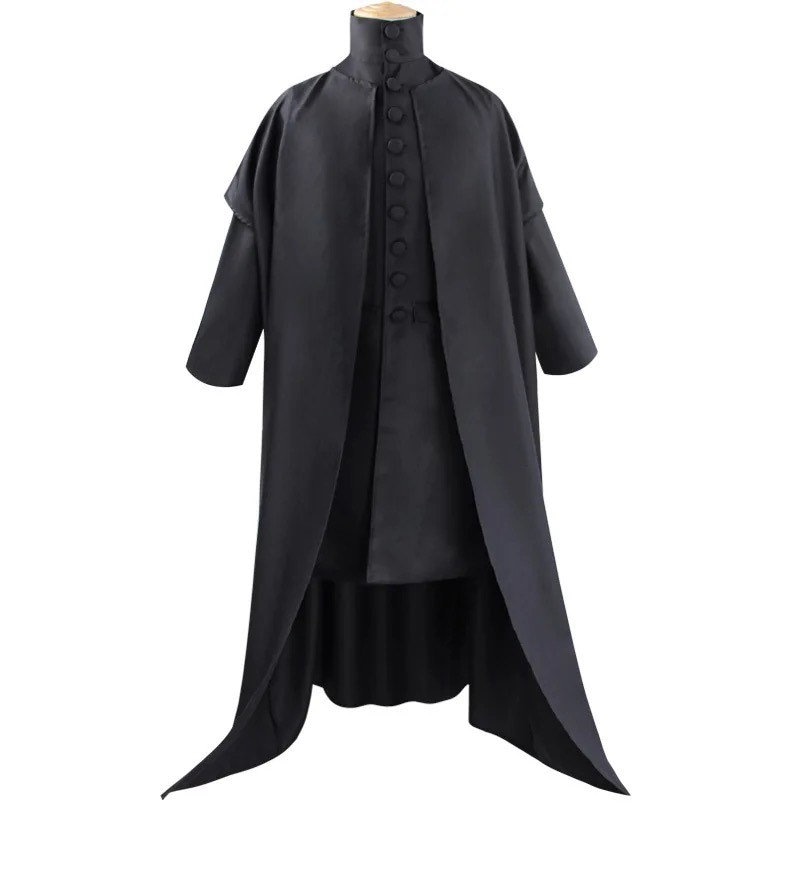 Severus Snape Inspired Wizard Tunic and Cape, Cosplay, Mens Halloween ...