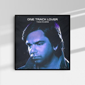 One Track Lover Art Print, Garth Marenghi's Darkplace Poster, Gift for Darkplace Fans